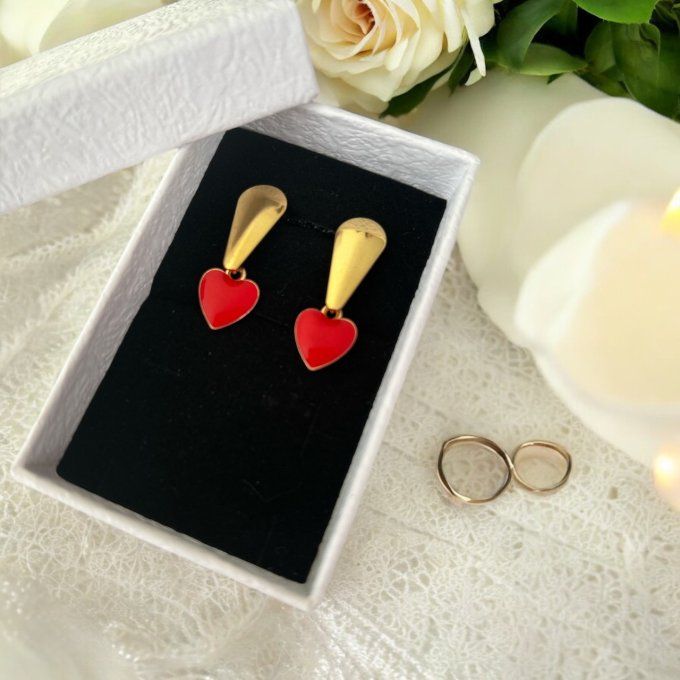 Boucles d'oreilles Valentine