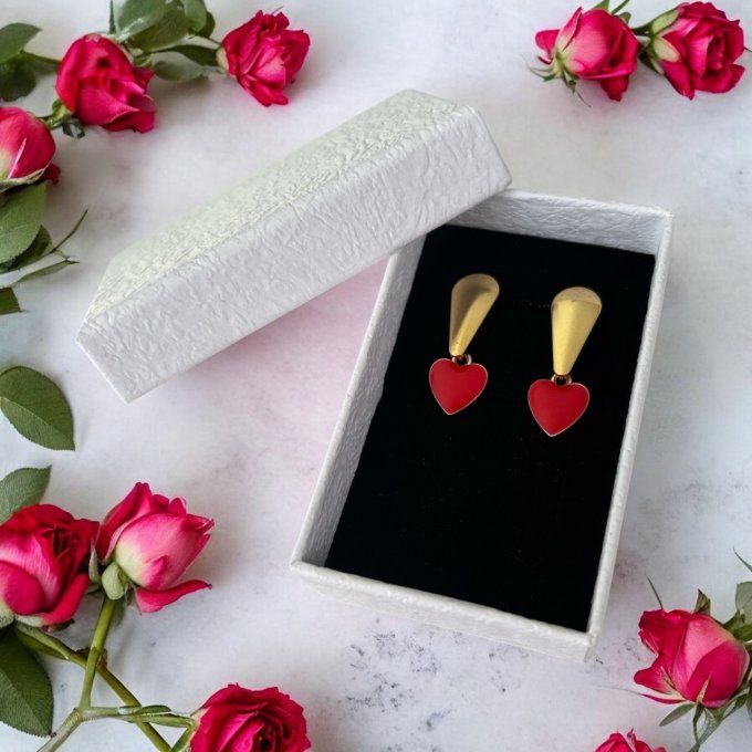 Boucles d'oreilles Valentine